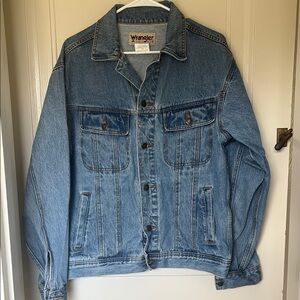 Wrangler Blue Lightweight Shirt Jacket